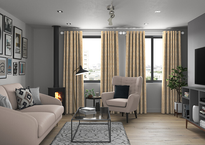 Tiverton, Sand - Made to Measure Curtains - Image 5